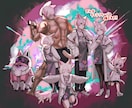 高クオリティのイラストを提供します 【アイコン/立ち絵/一枚絵etc.】最短即日！ イメージ3