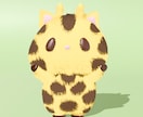 かわいいどうぶつ3Dキャラクターアバターつくります ゲーム・Vtuber・イラスト用に！ちいさな癒しキャラ作成 イメージ9