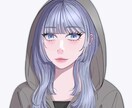SNSアイコン・バストアップ描きます 透明感×やわ色で雰囲気UPします イメージ2