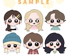 修正無制限☆SNSアイコン制作します うるうるつぶらな瞳のイラストをお届けします … ☆ イメージ8