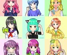可愛いSNSアイコン作成します バリエーション豊富！！個性的で可愛いキャラクター描きます！！ イメージ1