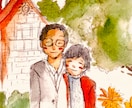 色褪せない大事な方々との幸せの一瞬の絵を描きます 優しい思い出を暖かい記憶と共にお届けいたします！ イメージ6