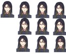 ゲームに使用できるイラスト描きます パーツ分け可能！女性向けゲーム風のイラストをお届けします イメージ8