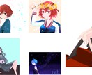 アイコンやヘッダーなどのイラスト、似顔絵描きます あなたのアイコン、ヘッダー描かせてください！ イメージ2