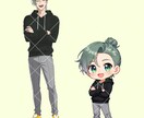 IRIAM等の立ち絵作成します 少女漫画っぽいイラストを描きます!! イメージ2