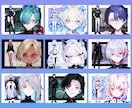 Vtuberデビュー!Live2Dモデル制作します 約30日納品!美麗モデルにミニキャラ＆配信画面 全部揃う! イメージ4