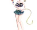 美麗【立ち絵】制作します 設定や世界観を重視し、 物語を感じられる立ち姿を描きます。 イメージ4