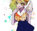 イラスト制作いたします 線画を活かしたシンプルな色彩のイラストが得意です。 イメージ2