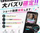 TikTok・インスタ用ショート動画編集します テロップ・カット、ジャンルご指定いただければ対応します‼️ イメージ3