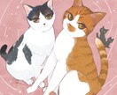 その子の個性を大切にイラスト制作します どんな動物さんでもOK！家族のペットイラスト イメージ2