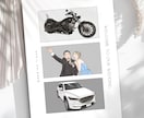 ウェルカムボード、愛車と描きます 結婚祝い、両親贈呈品にも♡大人可愛いウェディングイラスト♡ イメージ2