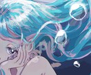 イラストMV、歌ってみた等のイラスト描きます キャラデザ、衣装デザイン可。かわいい女の子ならお任せあれ！ イメージ5