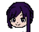 ドット絵アイコン以外にも動物や道具なども作成します 表情差分は動画などにも使用できます！ イメージ1