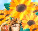 わんこの似顔絵描きます わんこのお顔から首までの似顔絵を描きます イメージ5