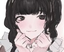 可愛いイラスト描きます 女の子の方が得意ですが男性もかけます‼️ イメージ2