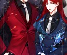 一枚絵描きます コントラストバキバキ存在感のあるイラスト依頼をお気軽に！ イメージ6