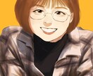 タッチを残したリアル寄りの似顔絵を描きます デッサンとデフォルメの良い所取りの絵柄で提供いたします！ イメージ8