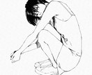 人物、動物イラスト　モノクロ、線画イラスト描きます 写真を元に人物や動物の線画イラスト作成します。 イメージ5