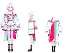衣装デザイン制作いたします VTuberさん衣装、キャラクター衣装デザインします！ イメージ10