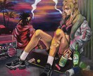 オリジナルイラスト制作いたします アイコン、動画用イラスト、ジャケットイラストなどに！ イメージ6