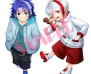 男性イラストが得意！アイコン・立ち絵など制作します 【商用利用可】SNS・配信・TRPGなど幅広く対応します イメージ6