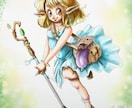 どんな絵柄も対応！キャラクターを魅力的に描きます 現在サービス対応中！！丁寧に！迅速に承ります！ イメージ3