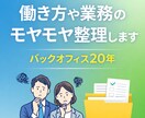 働き方や業務のモヤモヤを整理します 仕事の整理・優先順位を一緒に考えます イメージ1