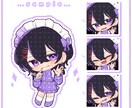 ぷにっと可愛い♡“推したくなる”ミニキャラ描きます SNSや配信を彩る、親しみやすい可愛いミニキャラをお届け！！ イメージ1