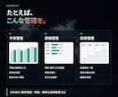 予実・原価・採用管理などの業務システムを作ります Excelや紙の管理を、入力・集計・帳票のWebアプリに イメージ2