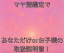 あなたもしくはお子様の本質をマヤ暦で簡易鑑定します マヤ暦とはその人の本質を知るためのツールです。 イメージ1