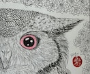 ミミズクさんのペン画イラストを描きます 限定3名様特別価格。繊細な羽根の表現をお楽しみください！ イメージ4