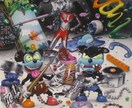 お店のご紹介、イメージ等での装飾、思い出を描きます カフェ、ネイルサロン等の装飾にいかがでしょうか？ イメージ2