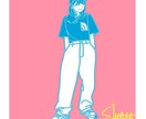 記念日などに！【お洒落イラスト】描きます 【期間限定】4,000円でお描きします！ イメージ1