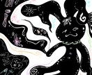 個性的な絵で注目される絵を描きます 他には無いデザインで個性を出す！ イメージ1