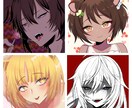 格安短納期でアイコン制作します 商業プロ漫画家のパワーでやっちゃります イメージ6