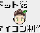 AI不使用でドット絵アイコンを制作します 写真やイメージからレトロでかわいいドット絵アイコンを制作！ イメージ1