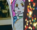 まんねりが嫌な方にシールの写しイラスト描きます まんねりが嫌な方にシールを印刷してはーる、、 イメージ1