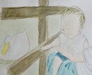 お子様の成長の記録に。写真をもとに絵を描きます お子様の成長記録をイラストにしませんか。 イメージ3