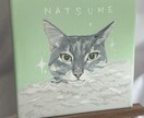 大切な愛猫を、アクリル絵の具で丁寧に描きます インテリアやプレゼントにぴったりです♡【送料無料】 イメージ4