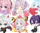 アイコン・配信・グッズ向けのミニキャラを描きます 魅力をぎゅっと詰め込んだ、目を引くかわいいミニキャラに！ イメージ4