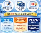 AIで文章・画像・動画作成｜発信業務を効率化します AI×人の編集で、使えるコンテンツをまとめて作成します。 イメージ1