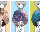 思い出のお写真がメイン♡イラスト描かせて頂きます シンプルかつオシャレに仕上げます♡似顔絵にしても◎ イメージ1