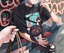 SNS◎イラスト描きます アイコン、記念絵、パーツ分けイラストなど幅広くお任せください イメージ9