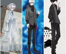 TRPG立ち絵お描きします あなただけの特別な探索者を彩るお手伝いをさせてください。 イメージ3