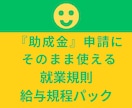 就業規則・賃金規程を整備します 助成金と労務リスクに強い就業規則を一括整備 イメージ1