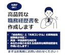 商社・コンサル元面接官が職務経歴書を執筆します 丸投げOK！採用担当者の目に留まり面接を有利にする書類を作成 イメージ1
