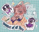 獣人化のイラストを描きます モフモフな推しキャラをあなたに！ イメージ2