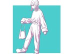 あなたのコーデ、描きます SNSアイコン、広告ポスター色々な面で使いやすい絵です！ イメージ2