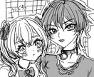 アイコンに使える夢絵やイラスト描きます 夢地雷系の可愛いポップなイラスト描きます！ イメージ3