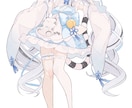 超かわいいイラスト描きます MVやグッズなどにいかがでしょうか？☺ イメージ5